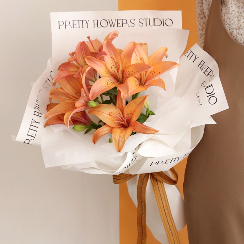 Giấy gói hoa, gói quà, gói kẹo❤️ kraft trắng thông điệp ngọt ngào❤️