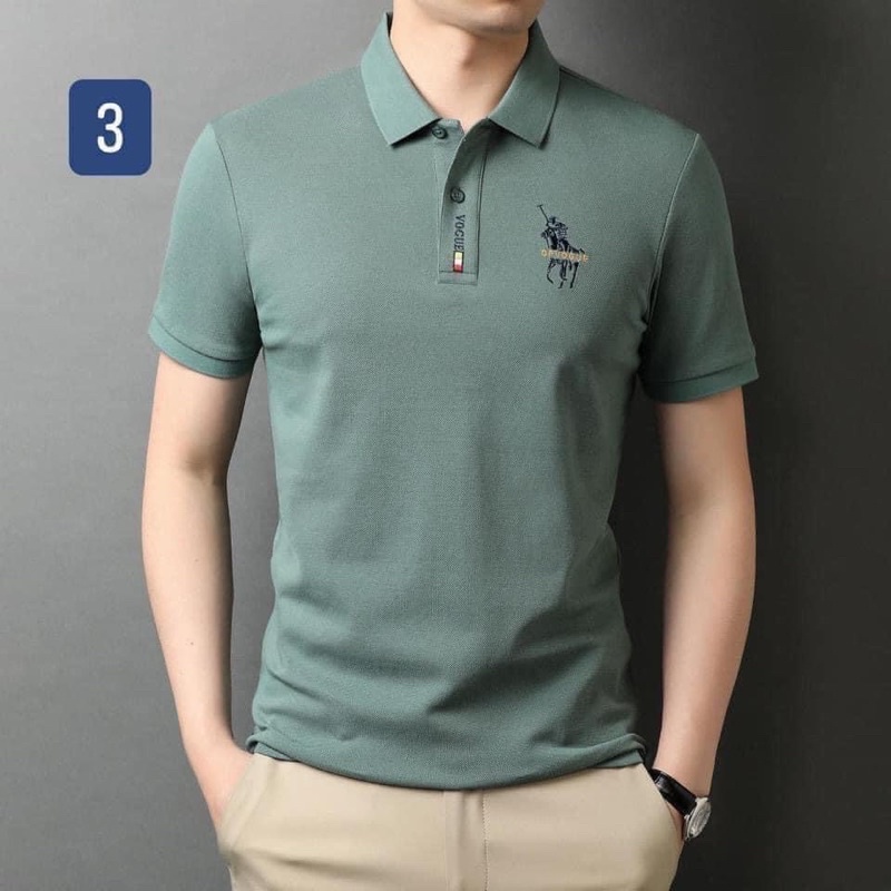 Áo polo cho các anh thoáng mát 5 màu