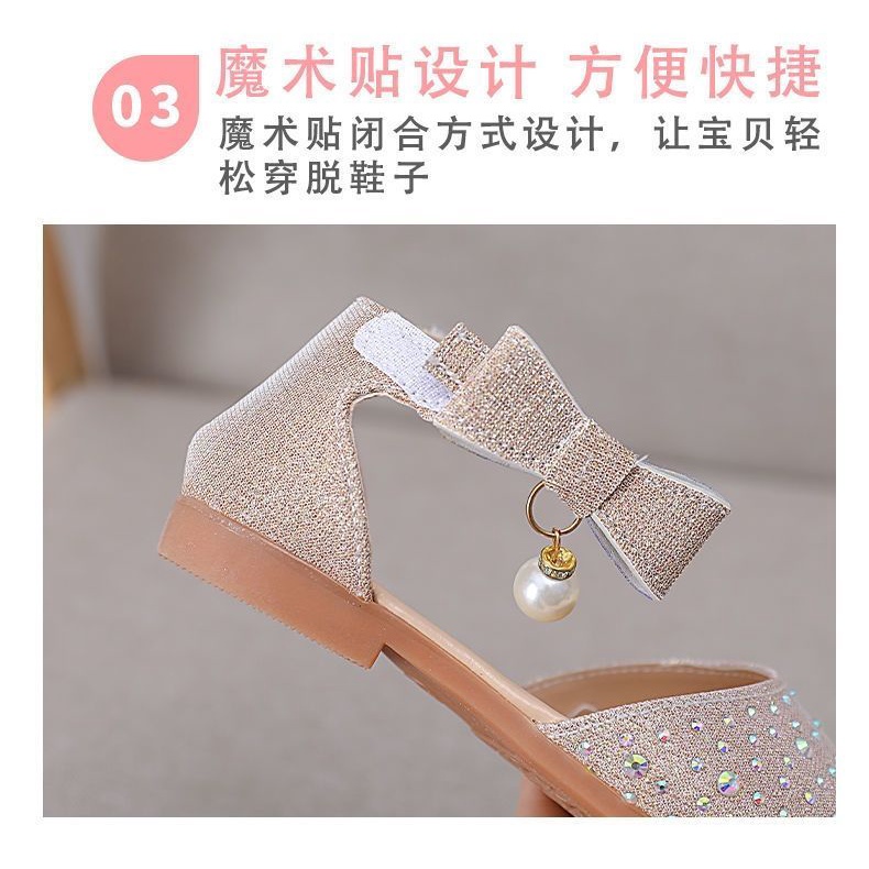 Xăng đan Đế Mềm Vừa Thời Trang Xuân Hè 2023 Cho Bé Gái