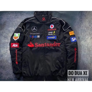 Áo khoác_áo gió đua xe F1 Mercedes