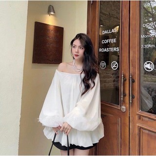 Áo trễ vai cánh dơi