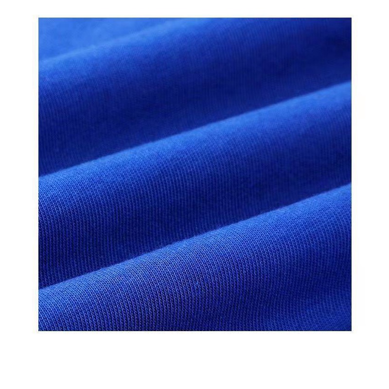 Áo phông áo thun unisex nam nữ màu xanh nước biển 100% cotton mềm mịn mùa hè siêu mát đủ size đủ màu đến 3XL