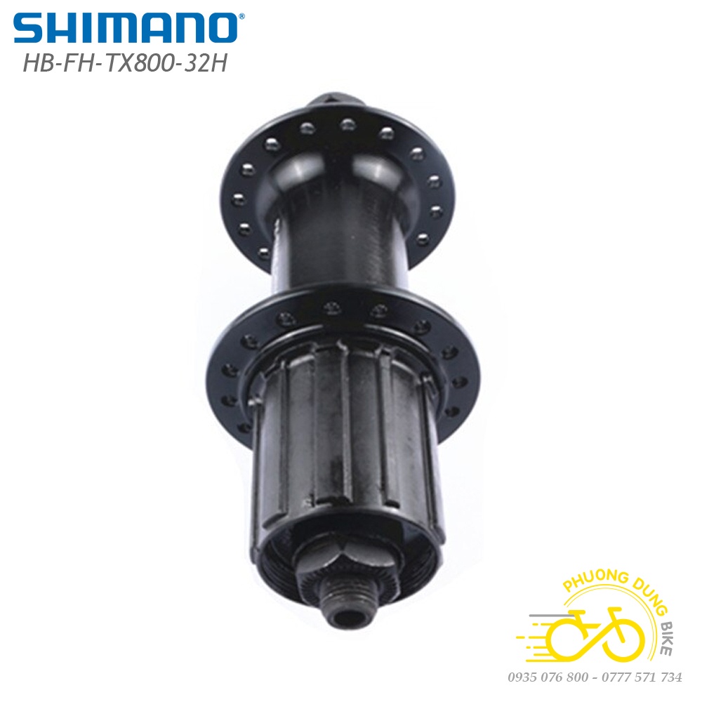 Moay ơ  Hub xe đạp SHIMANO HB-FH TX800 32 Lỗ