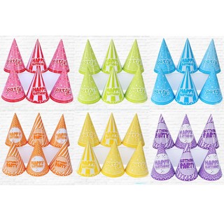 6 nón đội tiệc sinh nhật liên hoan nhiều mẫu