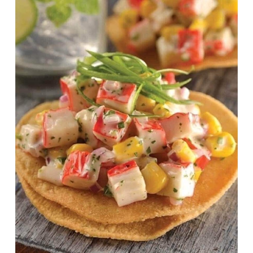 Thanh cua Liên Anh dài 17,5cm 500g surimi
