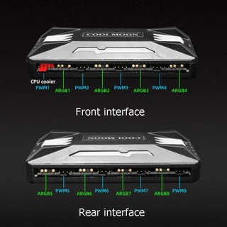 Bộ HUB COOLMOON SYNC MAIN VÀ FAN ARGB
