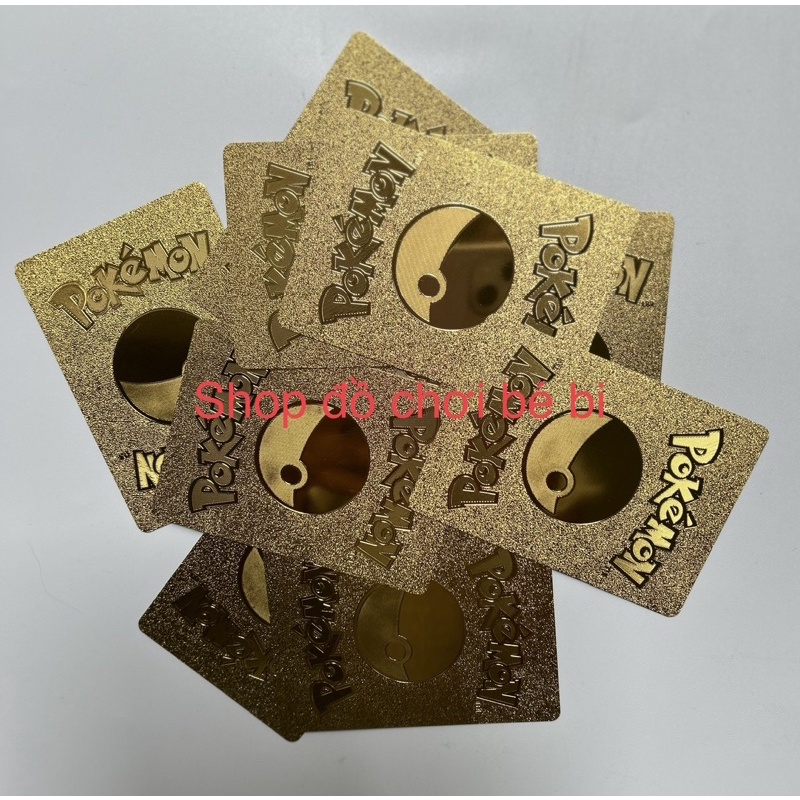 2 túi thẻ hình hải tặc /pokemom vàng