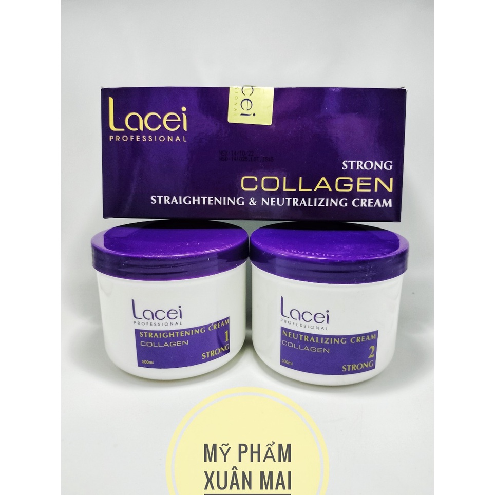Thuốc Duỗi Tóc LACEI Tím 500ml