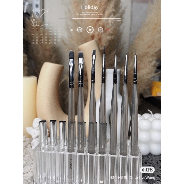 Set cọ nail cao cấp