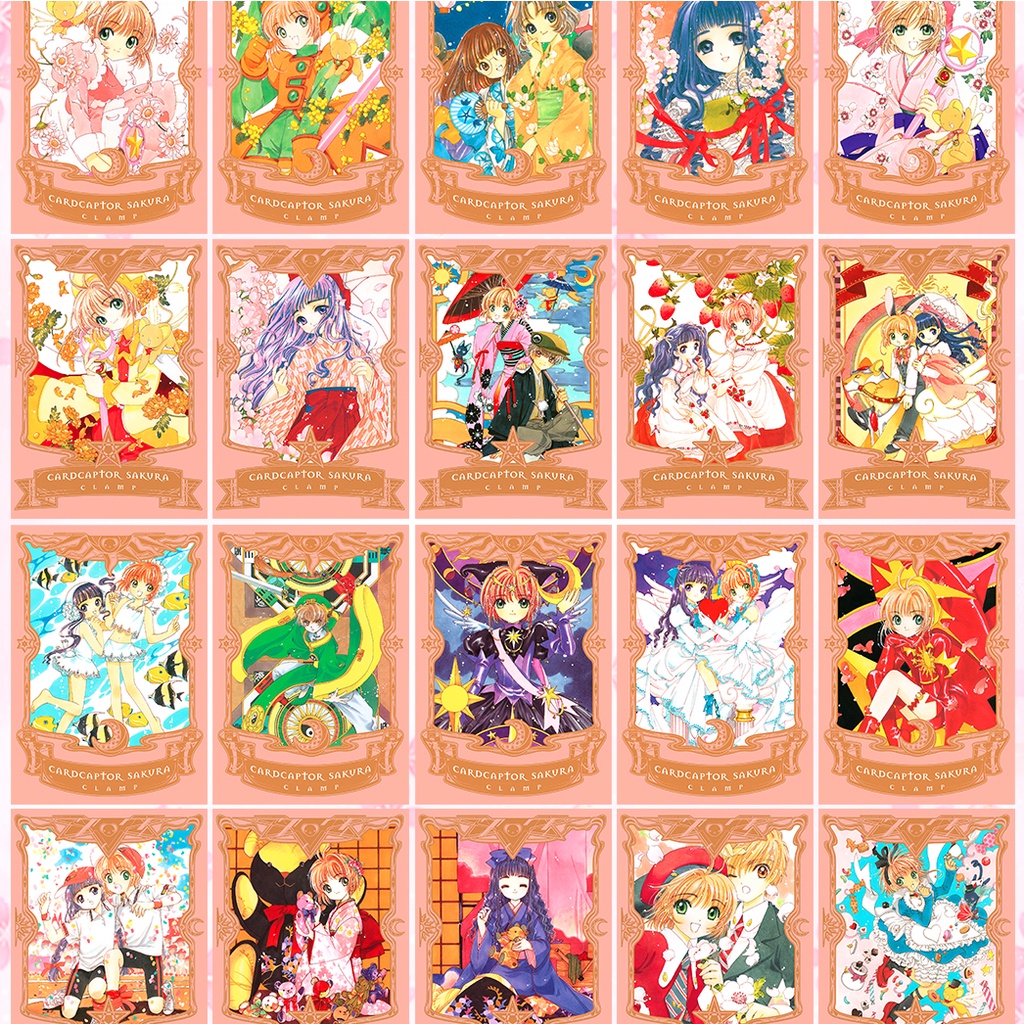 Postcard SAKURA THỦ LĨNH THẺ BÀI xinh xắn nhiều mẫu - CARDCAPTOR SAKURA - Postcard anime manga xinh đẹp