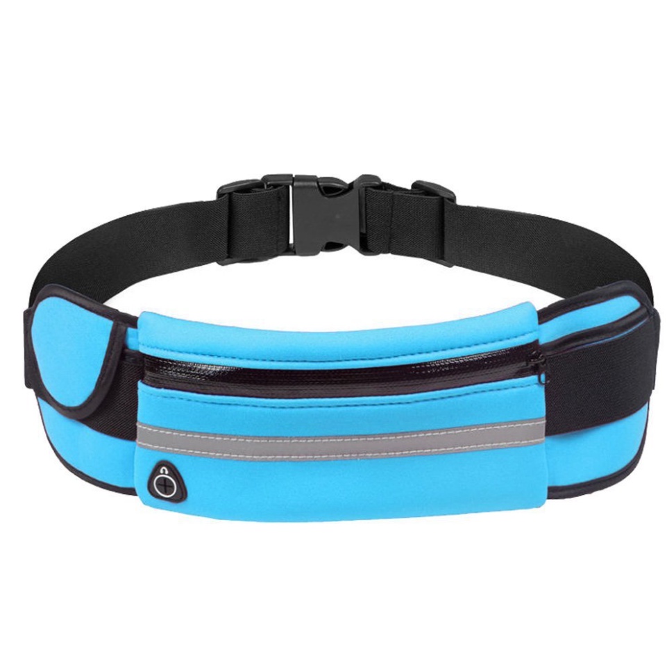 Đai chạy bộ MS202, tập gym thể thao ngoài trời đựng được bình nước, có ngăn để điện thoại - Sportshop