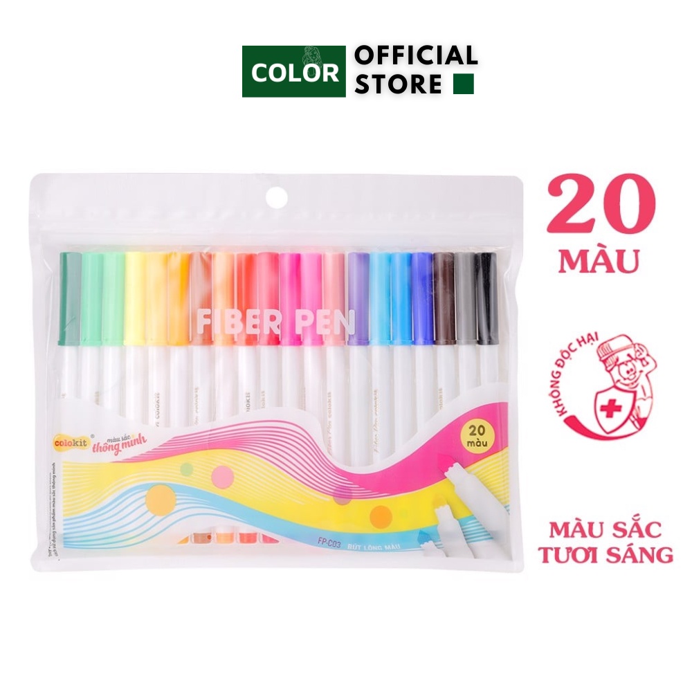Bút Lông Màu Fiber Pen Thiên Long