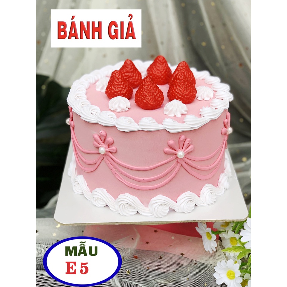 Bánh mô hình, bánh kem giả ,bánh kem trưng bày, bánh sinh nhật giả, bánh kem chụp hình