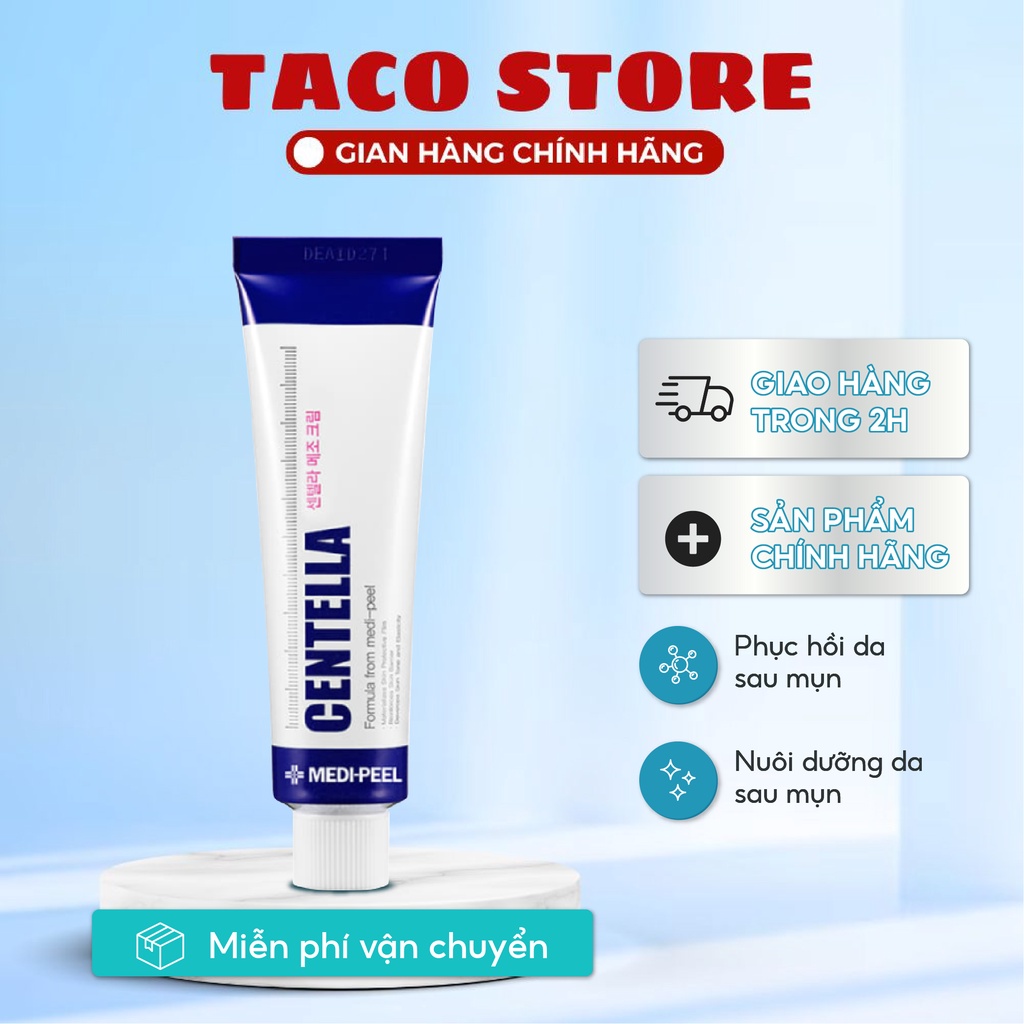 Kem mụn Medi Peel Centella 30ml - Phục hồi và nuôi dưỡng da sau mụn