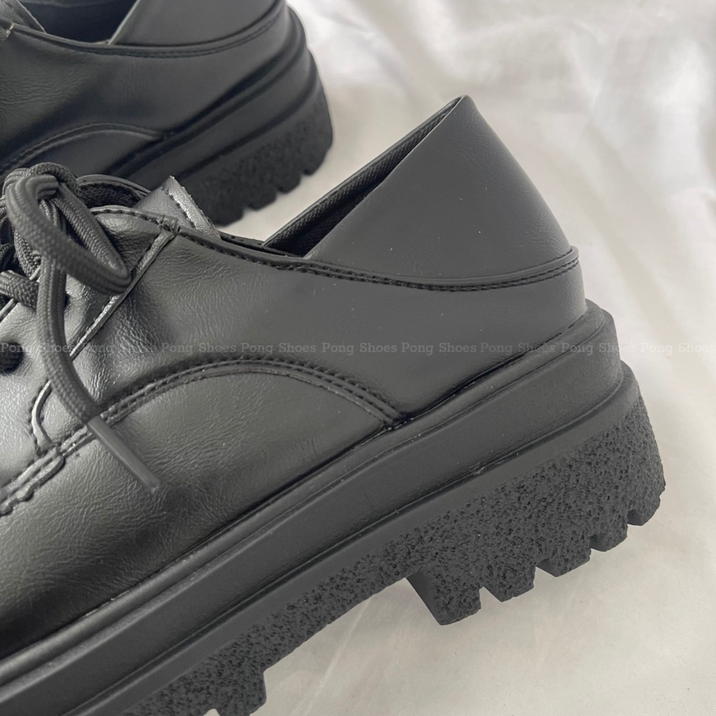 Giày Oxford Nữ PongShoes cổ thấp phong cách basic- FULL BOX - Mã 1536