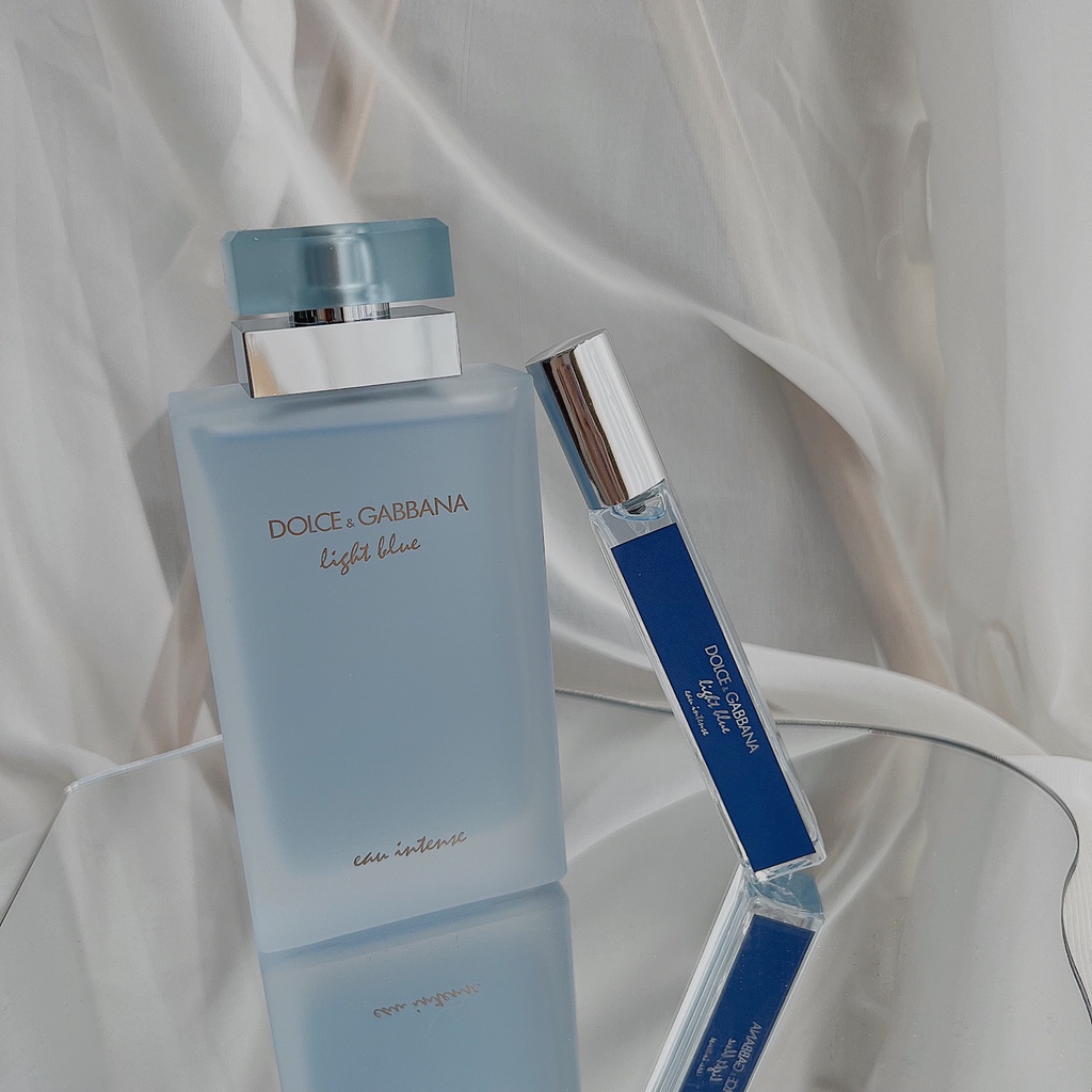 🍬Nước hoa Nữ D&G Light Blue Eau Intense 5ml/10ml 𝐈𝐧𝐬𝐩𝐢𝐫𝐞.𝐩𝐞𝐫.𝐥𝐢𝐦𝐢𝐭