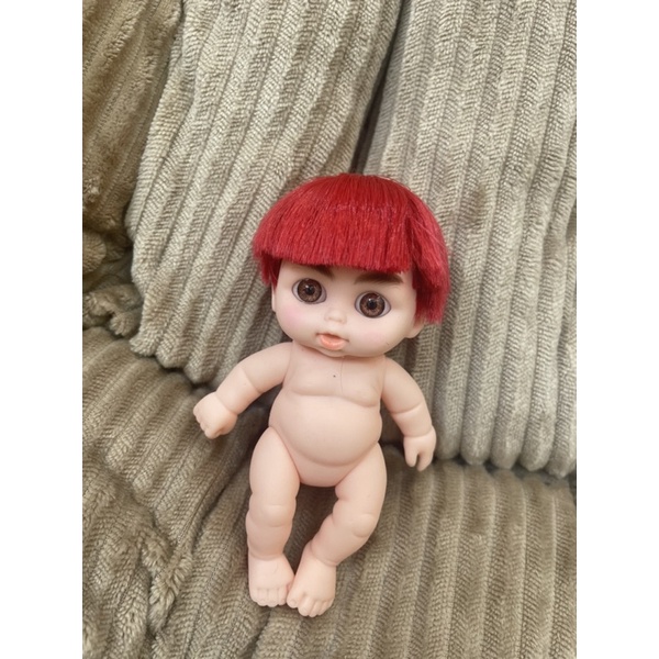 Búp Bê Nam 5Ich  Slicon Mềm Baby Dolls