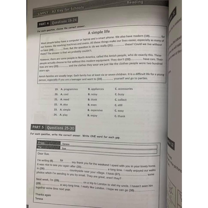 Bộ đề thi Ket 2020 mới nhất