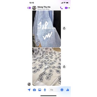 Vải boi ép và thêu