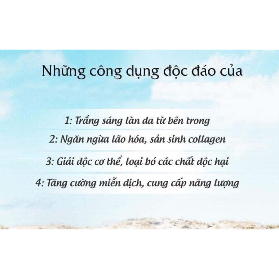 VIÊN NGẬM TRẮNG NỘI ĐỊA PHÁP GLUTATHION-LÀM TRẮNG PHÁP