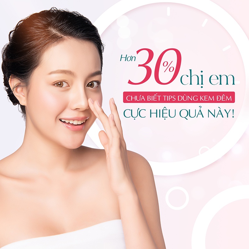 Kem dưỡng da ban đêm giúp cấp ẩm, mềm mịn da Smoothing Cream thương hiệu Dr.Lacir hộp 35ml