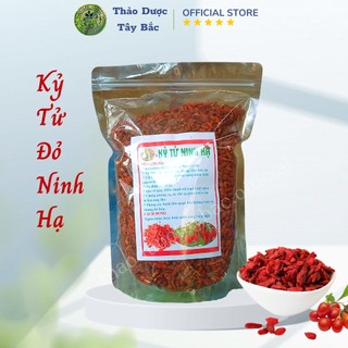 Kỷ tử đỏ Ninh Hạ hạt to đều, ngọt hàng loại 1 gói 1kg