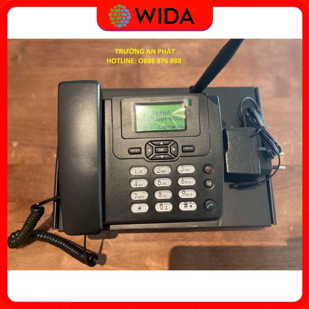 ☎️ Điện Thoại Bàn Không Dây HomePhone Lắp Mọi Loại Sim.