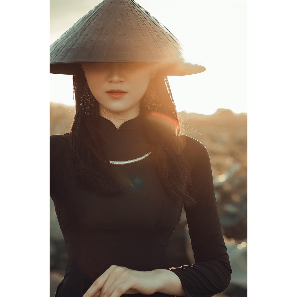 Áo Dài  Đen 2 Tà  , và áo  dài 4 tà