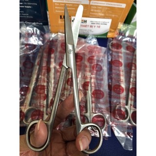 ❤ KÉO Y TẾ CẮT THUỐC THẲNG MỘT 1 TÙ MỘT 1 NHỌN 14cm 16cm PAKISTAN KÉO Y TẾ THẲNG 1 MỘT ĐẦU NHỌN 1 MỘT ĐẦU TÙ 18cm 20cm
