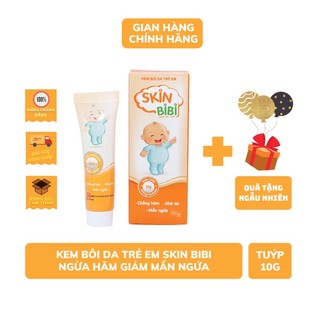 Kem bôi hăm, ngứa Skin BiBi tuýp 10g chính hãng Nam Hà