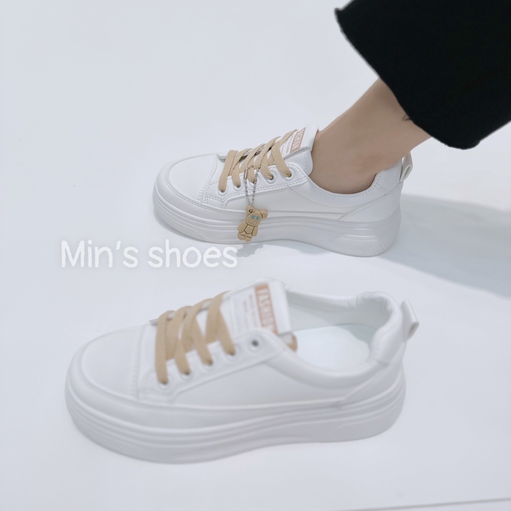 Min's Shoes - Giày Thể Thao Trắng Cao Cấp TT190