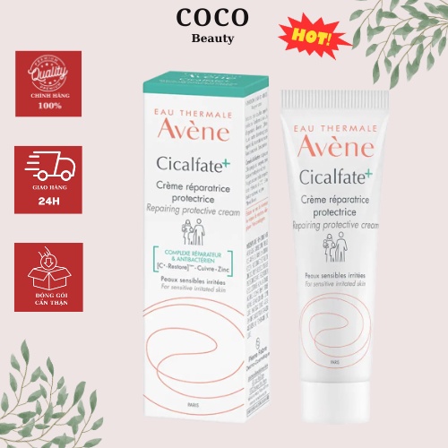 Kem dưỡng avene cicalfate repair cream kem dưỡng phục hồi avene 40ml - ảnh sản phẩm 2