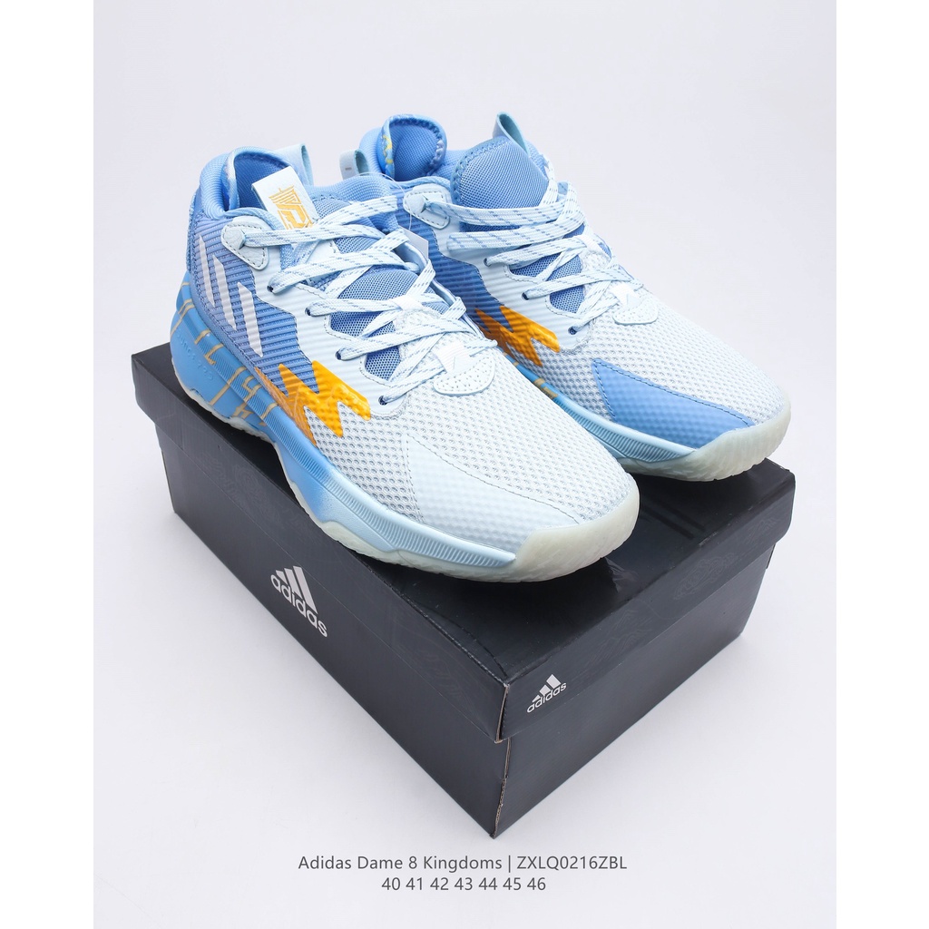 Giày thể thao nam Adi-das Dame 8 GCA Light Strike - Giày sneaker cao cấp nam - MSP: HQ4504