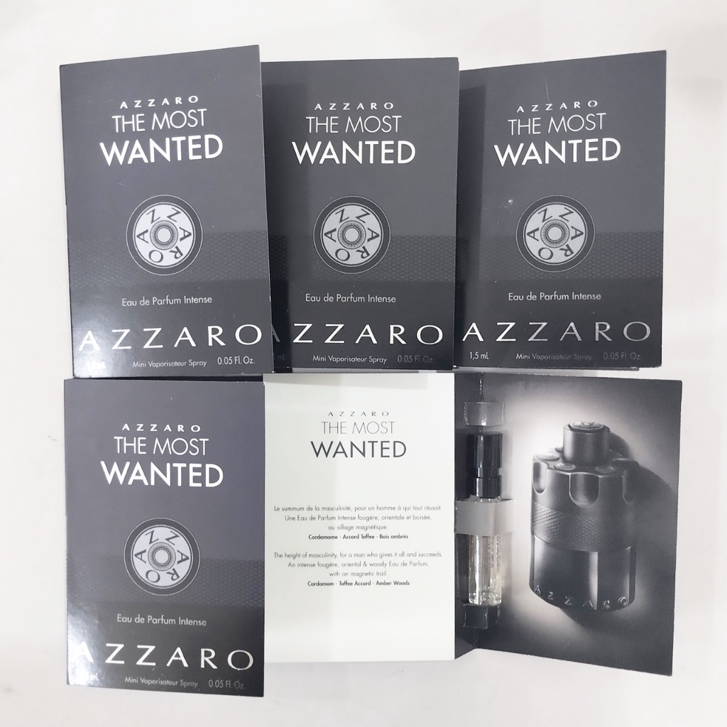 Vial Nước hoa chính hãng Azzaro The Most Wanted EDP Intense