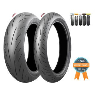 Vỏ Bridgestone Battlax Hypersport S22 120/160/180/190/200 mâm/vành 17 inch (Nhật Bản), không ruột (TL)