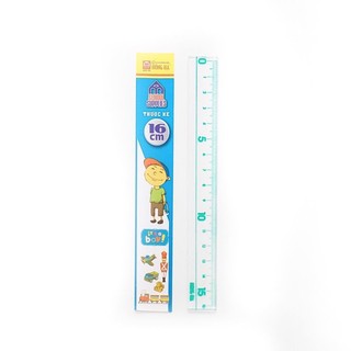 Thước kẻ hồng hà 16cm 3367