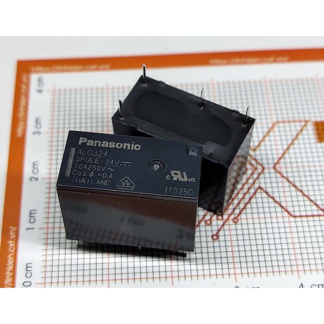 Panasonic Relay 10A 24V (4 chân) ALQ324