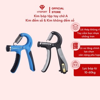 Kìm Bóp Tập Cơ Tay Chữ A - Mẫu Mới Nhất 2022 - Hàng Loại 1 - Có Đếm Số Tự Động - Điều Chỉnh Lực 10kg- 60kg