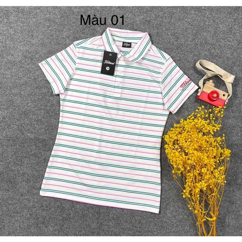 Áo có cổ nữ golf, tennis, đi chơ đi làm đều đẹp sale 100k ạ