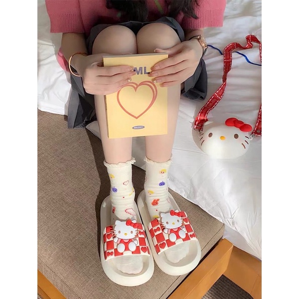 [Order 12-15 ngày[ Dép hello kitty đế eva êm ái cute dành cho nữ - Hatuno order