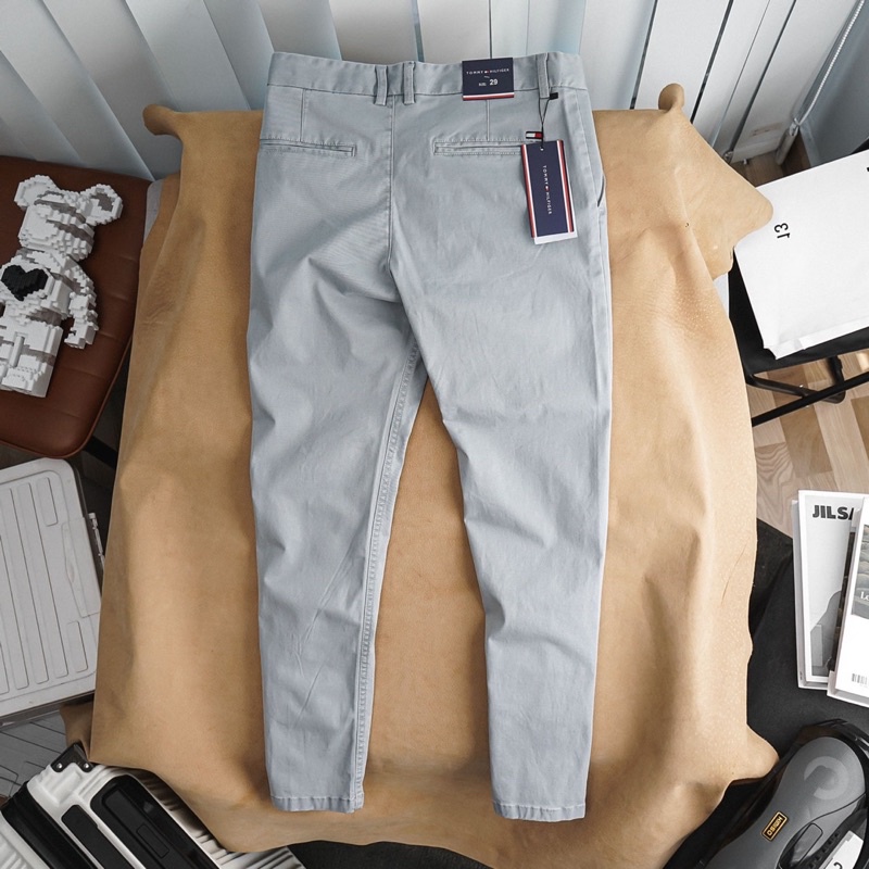 Quần Kaki TOMY form slim fit tôn dáng nhiều màu