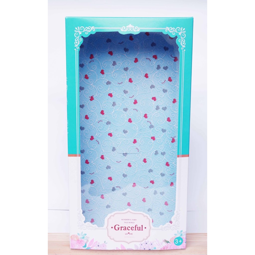 Hộp đựng búp bê cỡ búp bê 30cm chỉ có hộp không kèm búp bê