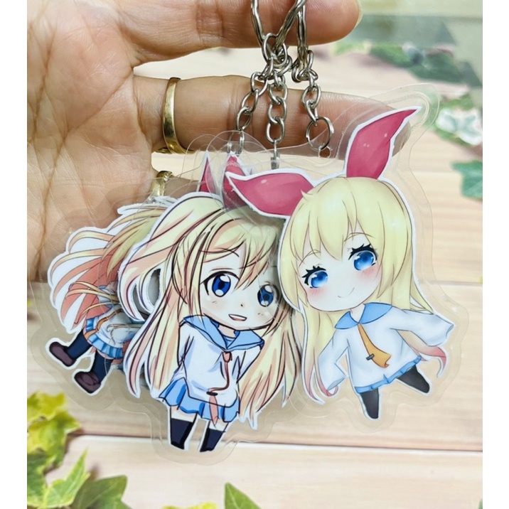 Móc khoá Nisekoi 3 móc khác nhau/ Móc treo anime Nisekoi