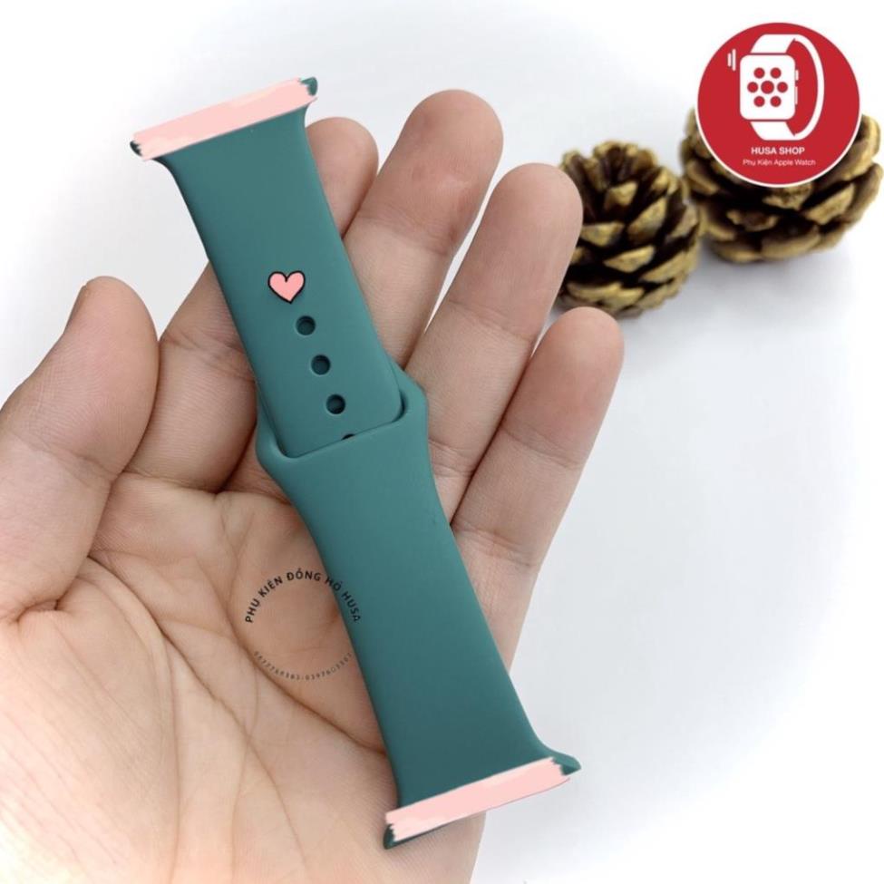 Dây đeo silicon mềm dành cho đồng hồ SS, AW 7/65/4/3/2/1 kích thước 38/40/41/42/44/45
