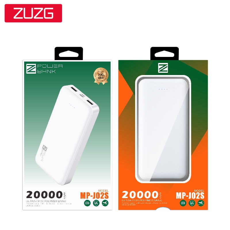 Sạc dự phòng 20000mAh ZUZG J02S