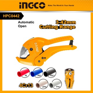 Ingco dao cắt ống nhựa pvc 225mm chức năng tự động mở hpc0442