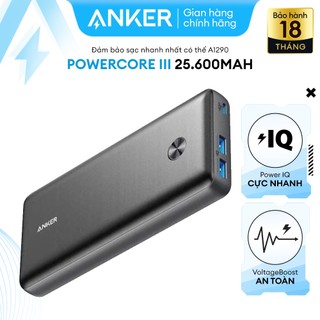 Pin dự phòng PowerCore III Elite 25.600mAh Power Delivery 60w A1290