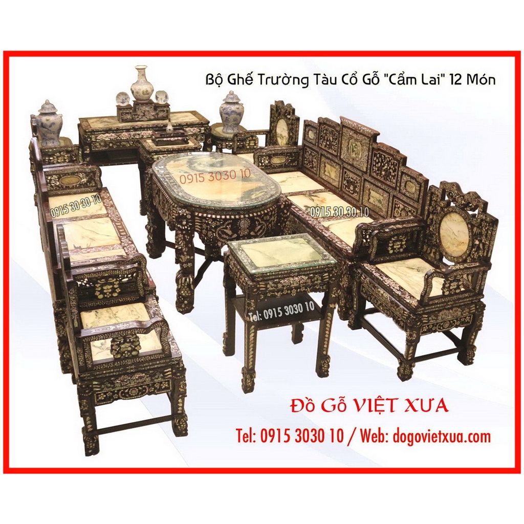 Bàn Ghế Trường Kỷ | TOP Những Mẫu Bộ Trường Kỷ Gỗ Đẹp Nhất