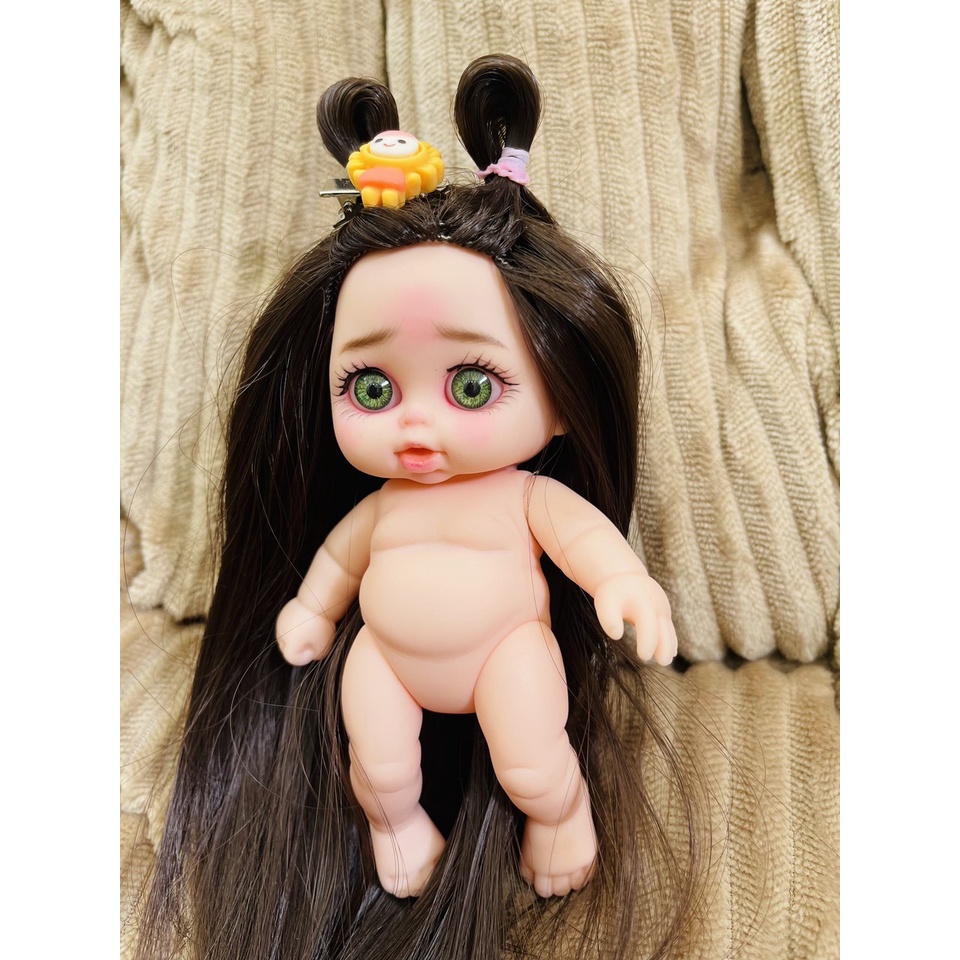Búp Bê 5inch Nữ  Nhựa Tái Sinh -  Slicon Mềm Baby Dolls