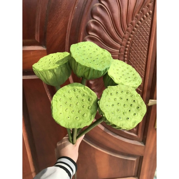 Sen quan âm _ hoa giả trang trí